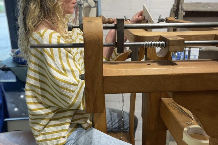 Atelier Bois Bouhier Chevalet de marqueterie