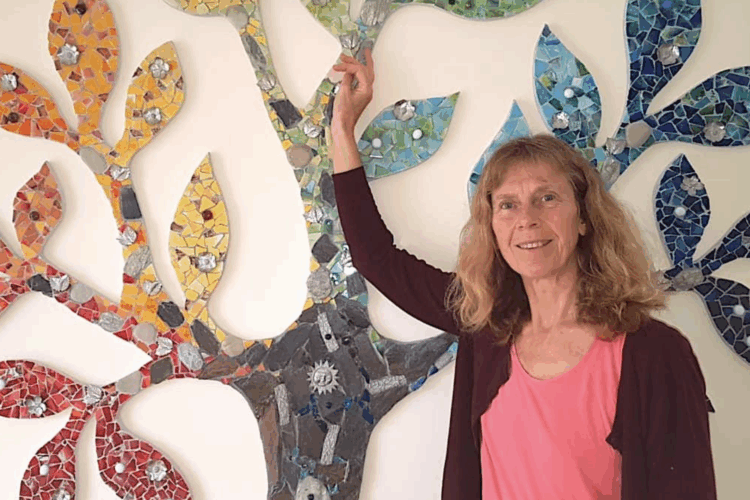 Madylou, artiste mosaïste